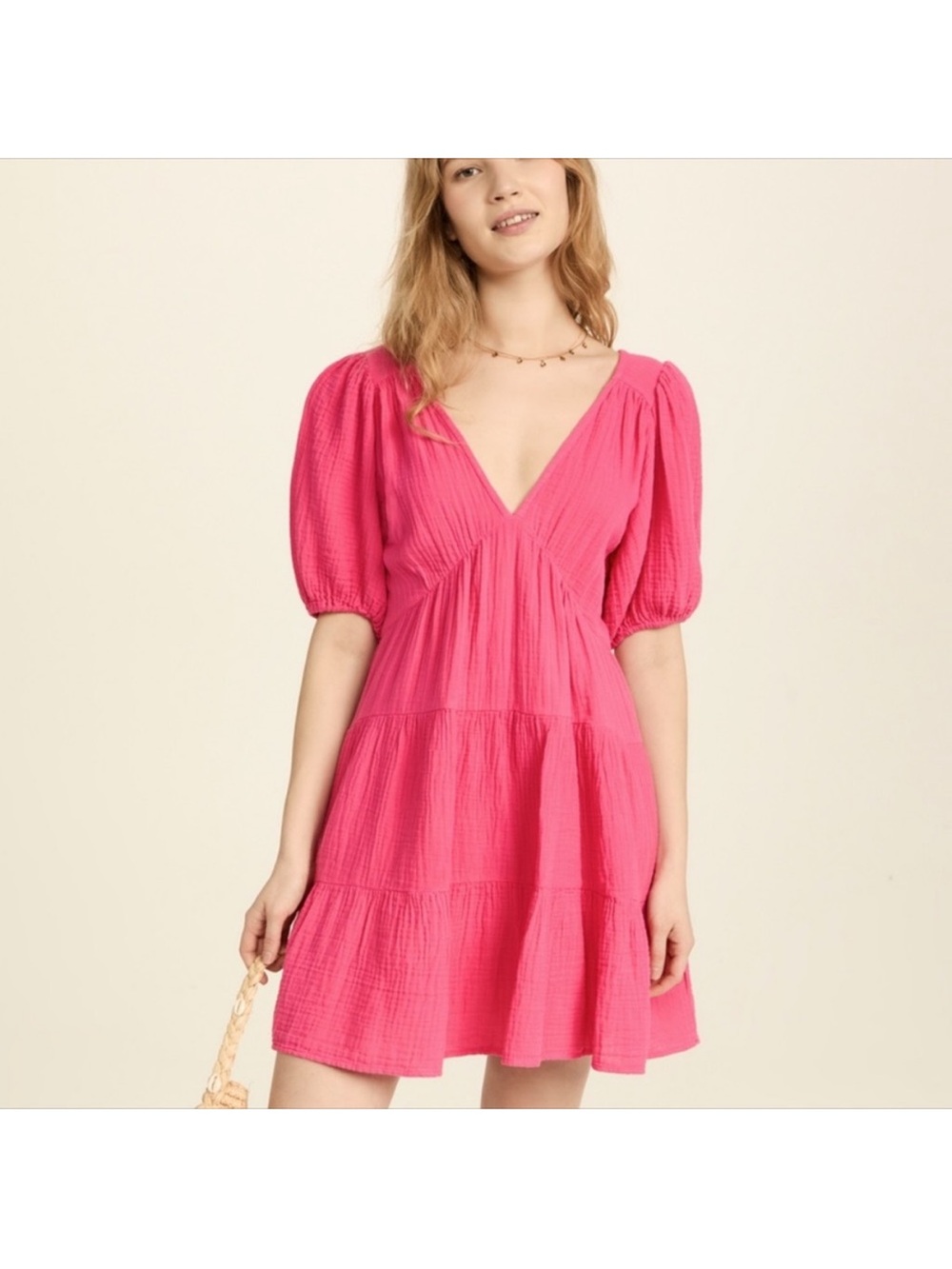 Xirena Nissa 100% Cotton Mini Dress Size Medium